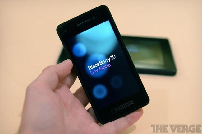 Blackberry 10 - Official Device Photo taken from The Verge Website